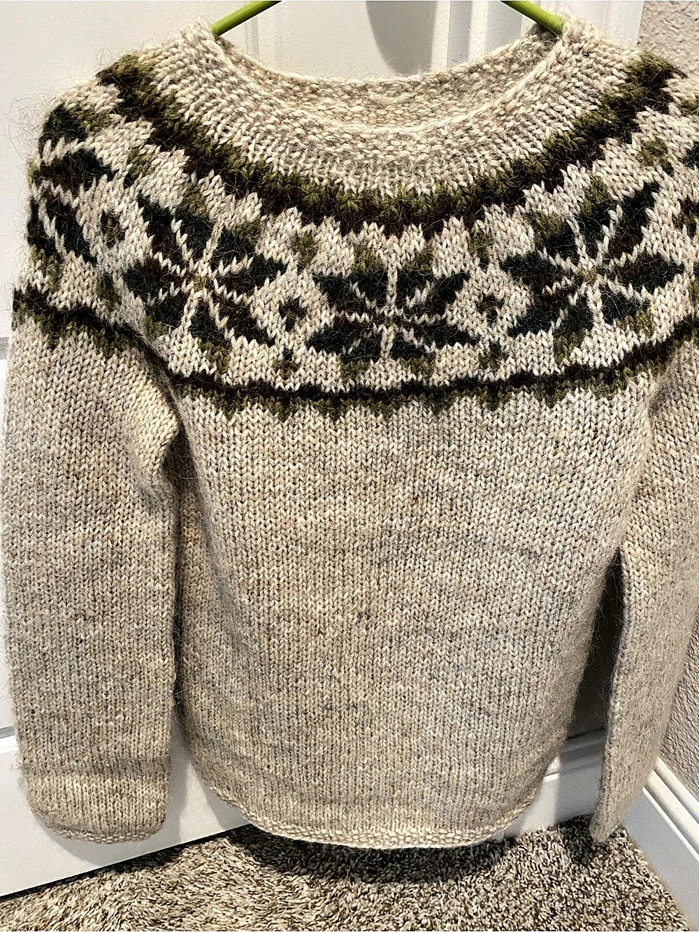 Icelandic Store Handmade Icelandic Wool Lopapeysa Sweater